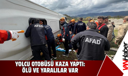 Yolcu otobüsü  Muş'ta kaza yaptı: Çok sayıda ölü ve yaralı var!