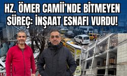 Hz. Ömer Camii’nde Bitmeyen Süreç: Yıkım Tartışıldı, Uzayan İnşaat Esnafı Vurdu!