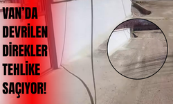 Van’da Devrilen Telekom Direkleri Tehlike Saçıyor!