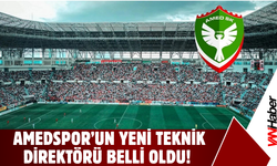 Amedspor’da Yeni Teknik Direktör Belli Oldu!