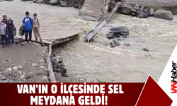 Erciş’te Sel Felaketi: Köprü Çöktü!