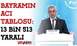 Bayramın Acı Tablosu: 13 Bin 513 Yaralı
