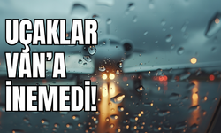 Van’da uçaklar havalimanına inemedi!