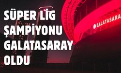 Süper Lig Şampiyonu Galatasaray Oldu