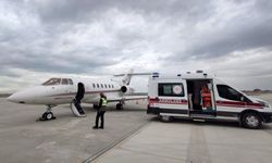 Van’da Tedavi Gören 3,5 Aylık Bebek Ambulans Uçakla İzmir’e Sevk Edildi