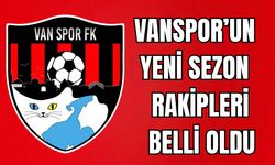 Vanspor’un Yeni Sezondaki Rakipleri Belli Oldu