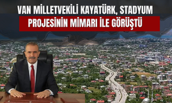 Kayatürk, Van Stadyumu’nun mimarıyla görüştü