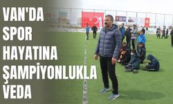 Van'da Spor Hayatına Şampiyonlukla Veda