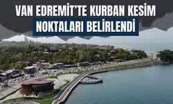 Van Edremit’te Kurban Kesim Noktaları Belirlendi