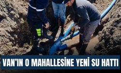 Van’ın O Mahallesine Yeni Su Hattı