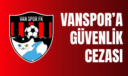 PFDK Açıkladı! Vanspor’a güvenlik cezası!