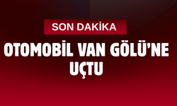 Van’da Otomobil Van Gölü’ne Uçtu