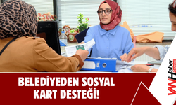 Belediyeden Sosyal Kart Desteği!