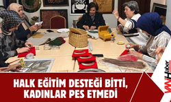 Halk Eğitim Desteği Bitti, Kadınlar Pes Etmedi