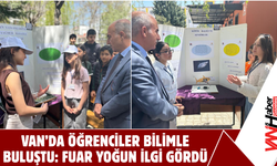 Van’da Öğrenciler Bilimle Buluştu: Fuar Yoğun İlgi Gördü!