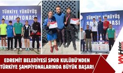 Edremit Belediyesi Spor Kulübü’nden Türkiye Şampiyonalarında Büyük Başarı