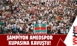 Şampiyon Amedspor Kupasına Kavuştu!