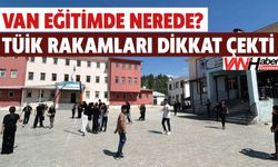 Van Eğitimde Nerede? TÜİK Rakamları Dikkat Çekti