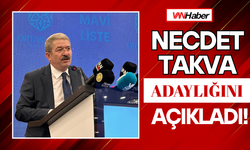 Necdet Takva Yeniden Adaylığını Açıkladı