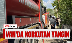 Van'da Korkutan Yangın!