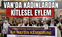 Van’da Kadınlar Kadın Cinayetlerine Karşı Eylem Yaptı