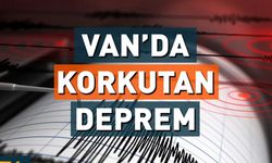 Van’da deprem! Vatandaşlar tedirgin oldu!