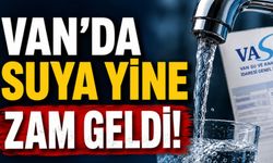 Van’da suya yine zam geldi! Fiyatı 52 TL’yi Aştı!