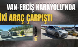 Van-Erciş Karayolu’nda İki Araç Çarpıştı: Trafik Kısa Süre Kontrollü Sağlandı