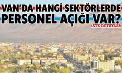 Van’da Hangi Sektörlerde Personel Açığı Var? İşte Detaylar