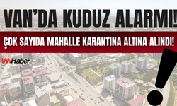 Van’da Kuduz Alarmı! Çok Sayıda Mahalle Karantina Altına Alındı!