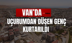 Van’da Uçurumdan Düşen Genç Kurtarıldı