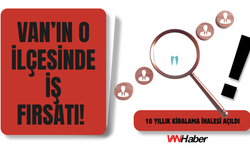 Van’da Yatırım Fırsatı: O İlçe Otogarında Yazıhaneler 10 Yıllığına Kiralanıyor!