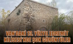 Van’daki 13. Yüzyıl Edremit Kilisesi’nde Şok Görüntüler
