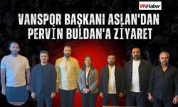 Vanspor Başkanı Aslan'dan Pervin Buldan'a ziyaret