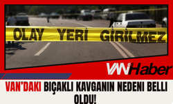 Van’daki Bıçaklı Kavganın Nedeni Belli Oldu!