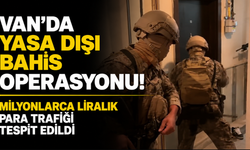Van’da Yasa Dışı Bahis Operasyonu: 135 Şüpheli Gözaltında