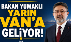 Bakan Yumaklı Yarın Van'a Geliyor! Van Gölü'nün Geleceği Masaya Yatırılacak