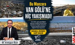 Bu Manzara Van Gölü'ne Hiç Yakışmadı!