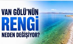 Van Gölü'nün Rengi Neden Değişiyor? Uzmanı Açıkladı!