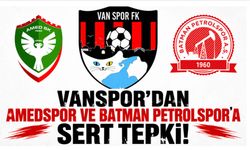 Vanspor'dan Amedspor ve Batman Petrolspor'a Sert Tepki: Zor Günde Kapılar Kapandı!