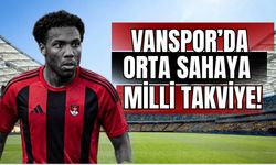 Vanspor'dan Orta Sahaya Milli Takviye! Molik Jesse Khan İmzayı Attı
