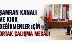 Şamran Kanalı ve Kırk Değirmenler İçin Ortak Çalışma Mesajı