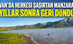 Van’da Kuruyan Göl Yeniden Canlandı! Uzuntekne Polyesi Suya Kavuştu!
