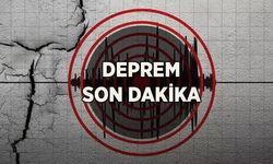 SON DAKİKA: Deprem Oldu!