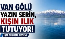 Van Gölü Yazın Serin, Kışın Ilık Tutuyor! İşte Bilimsel Nedeni
