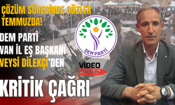 DEM Parti Van'dan Temmuz Öncesi Kritik Çıkış! Gözler Meclis'teki Yasal Düzenlemede