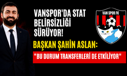 Vanspor'da Stat Belirsizliği Sürüyor! Başkan Şahin Aslan: "Bu Durum Transferleri de Etkiliyor"