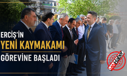 Erciş'in Yeni Kaymakamı Ahmet Çelik Göreve Başladı!