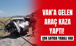 Van İstikametine Giden Araç Kaza Yaptı! 5 Yaralı