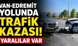 Van-Edremit Yolunda Trafik Kazası! Yaralılar Var